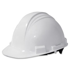 A59 Hardhat, 4Pt Nylon, White