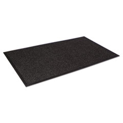 Super-Soaker Wiper Mat,w/Gripper, 45"x68", Charcoal