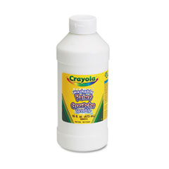 Crayola Washable Paint, Squeeze Bottle16 Oz, White