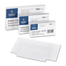 CARD,INDEX,RULED,4X6,WE