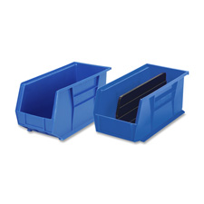 Bins, Unbreakable/Waterproof, 16-1/2"x18"x11", Blue