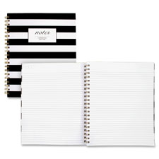 NOTEBOOK,STRIPES,HRDCV,BK