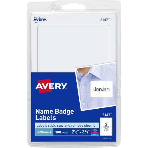 BADGE,NAME,PLAIN,WHT BRDR