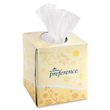 Facial Tissue In Cube Disp, 100 Shts, 2-Ply, 36BX/CT, WE