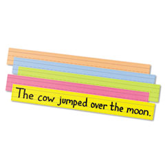 Sentence Strips, Sturdy Tagboard, 3"x28", 100/PK, Assorted