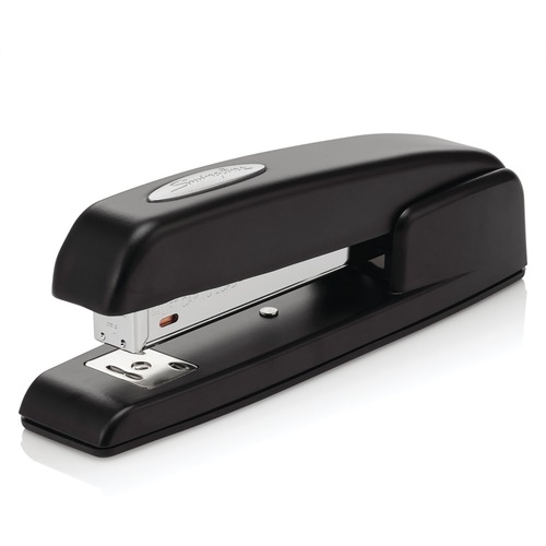 Business Stapler,20 Sh Cap., 210 Staples, Black