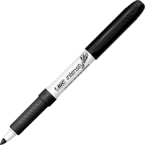 Whiteboard Markers, Fine Point, 12EA/DZ, Black