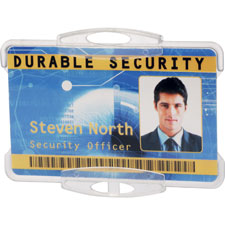 HOLDER,ID CARD/BADGE,CLEAR