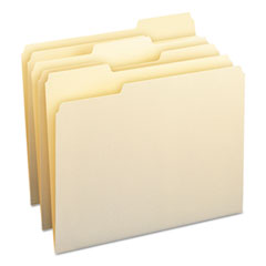 File Folders, 1/3 Ast Tab Cut, 1 Ply, Letter, 100/B, MLA