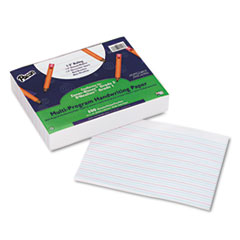 Multi-Program Handwriting Papers, 10-1/2"x8", 1/2" Ruled