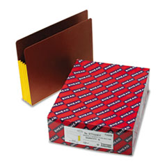 Extra Wide File Pockets, 3-1/2 Exp, Letter, 10/BX, Yellow