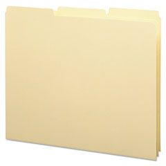Blank Tab Guides, 1/3 Self Tab, Letter, 100/BX, Manila