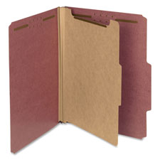 Classification Folder, 1Div-2"Exp, 2/5 Cut, Ltr, 10/BX, BE