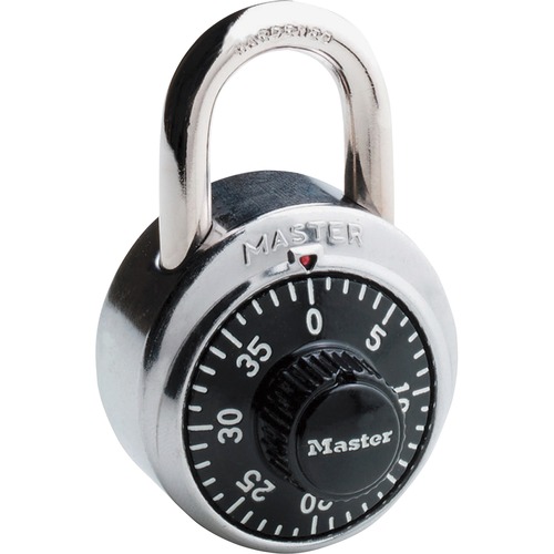 Combination Padlock, 3 Number Dialing, Rust Resistant, Steel
