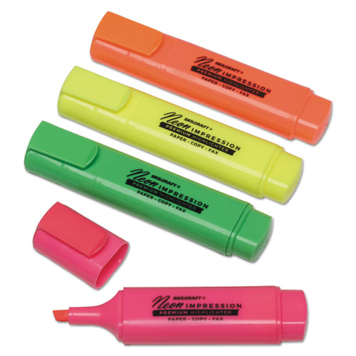 MARKERS' HIGHLIGHTER' FLAT BARREL'...