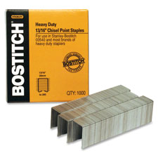 Heavy-Duty Staples, Use In 00540, 1/2"W, 13/16" L,1000/BX