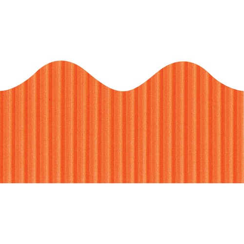 Decorative Border, Recyclable, 2-1/4"x50',. Orange