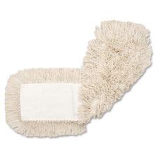 Disposable Cotton Dustmop Refill, 48"x5", 12EA/CT, Natural