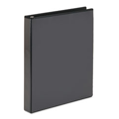 Showcase View Binder, 1" Capacity, 11"x8-1/2", Black