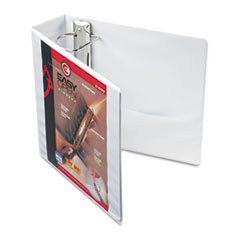 Slant D-Ring Binder,w/Sheet Lifter,3" Cap.,11"x8-1/2",WE
