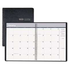 Monthly Planner, 14 Mons Dec/Jan, 6-7/8"x8-3/4", BK/WE
