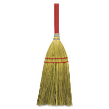 Toy Corn Fiber Broom, 12EA/CT, Natural