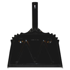 DUSTPAN,MTL, BLACK ,12 IN