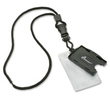 Flight Line Lanyards, 12/DZ, Black