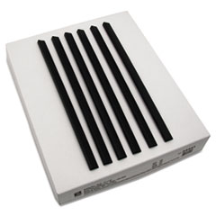 Binding Bars, 11"x1/4", 100/BX, Black