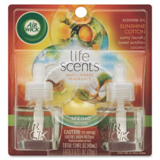 Airwick Scntd Oil Warmer Refill, 2/.67oz., Paradise Retreat