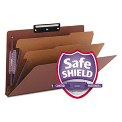 Folders, 2" Expansion, 2 Partitions, Legal, 10/BX, Red