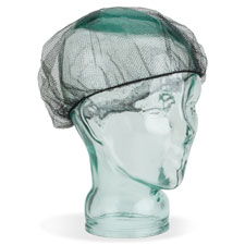 Hair Net, Nylon, Non-Woven, Large, 100/PK, White