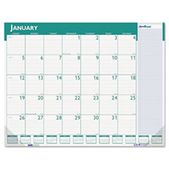 CALENDAR,DESK PAD 13 MOS