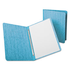 Report Cover,Reinforced Side Hinge,Letter,Light Blue