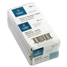 Reporter's Pocket Notebook, Ruled, Spiral, 4"x8", 70 Shts,WE