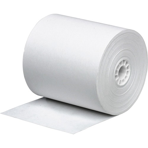 Paper Rolls, Single Ply, 2-1/4"x150', Bond, 3/PK, WE