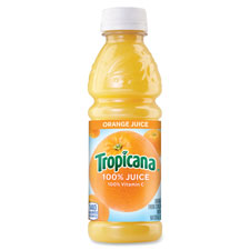 Tropicana Orange Juice, 10oz., 24/CT