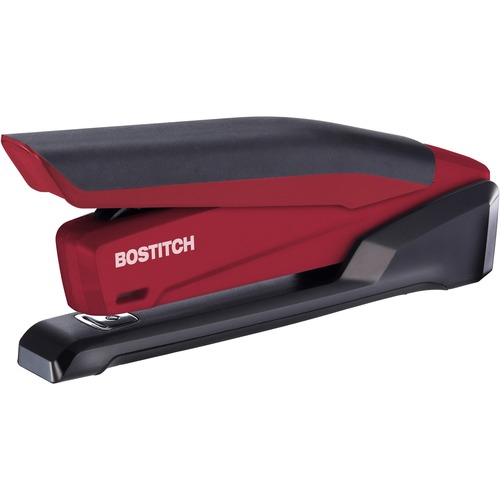 Desktop Stapler,20 Sht/210 Cap.,Rubber Handle,Translucent RD