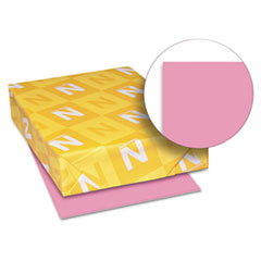 Card Stock Paper, 65lb., 8-1/2"x11", Pulsar Pink