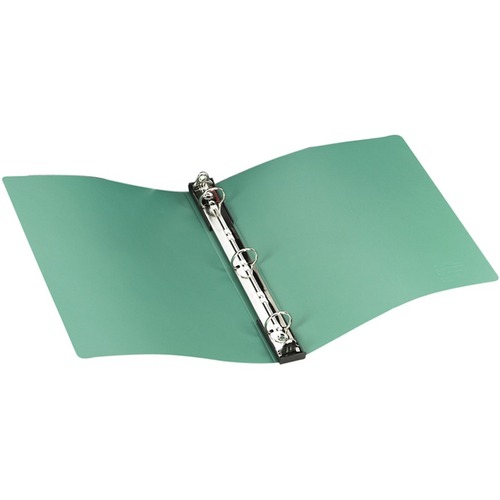 Hanging Storage Binder,3 Ring,1" Capacity,11"x8-1/2",Green