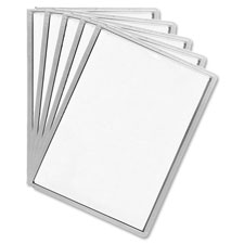 Display Panel Sleeve, 9-1/2"x12", Set of 5, Gray