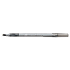 Round Stic Pen,Comfort Grip,Nonrefill,Med Pt, 36/CT, AST Ink