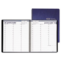 Professional Wkly Planner, 12 Mons Jan-Dec, 8-1/2"x11", BKWE