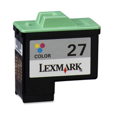 Genuine OEM Lexmark 10N0227 (Lexmark 27) Color Ink Cartridge