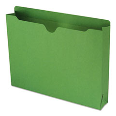 File Jackets, 2" Expansion, Letter, 50/BX, Green