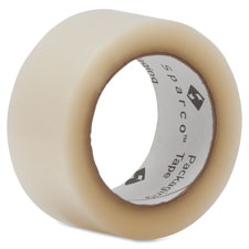 Packaging Tape Roll, 1.9 mil, 2"x110 Yards, 6RL/PK, Clear