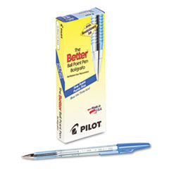 Ballpoint Pen, Refillable, Fine Point, Blue