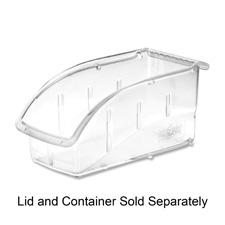 Supply Bin, 5-1/2"x10-7/8"x5-1/4", Clear