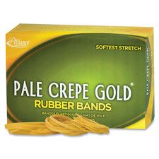 Rubber Bands, No.54, 1lb, Pale Crepe Gold