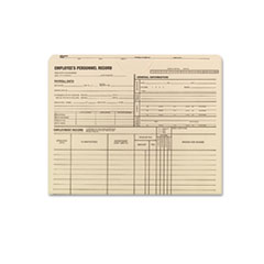 Personnel Record Jacket, Flat, 9-1/2"x11-3/4", 100/BX